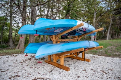kayak rentals at our RV park in Bandera Texas